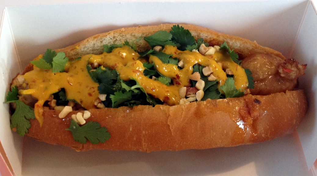Pad Thai Dog at Clutch Sausagery